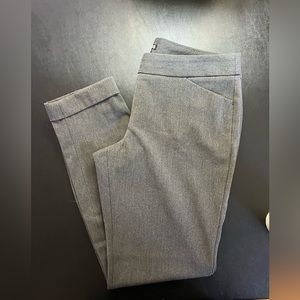 Express editor pants with a cuffed ankle